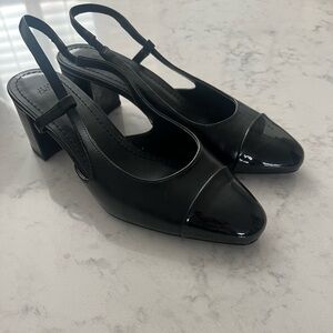 Black Slingback Heels from H&M - great condition
